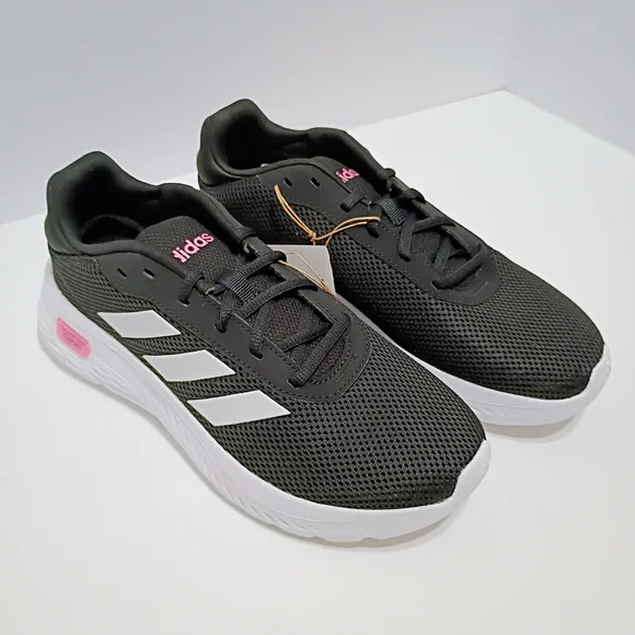 Adidas Cloudfoam Comfy Women's Black Running Trainers - Picture 3 of 11